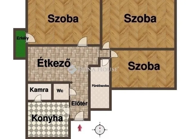 Eladó lakás Budapest XIV. kerület, Törökőr 105 nm