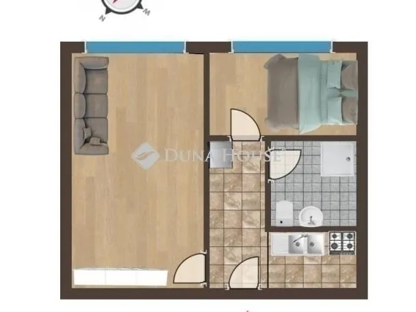 Eladó lakás Budapest XV. kerület, Rákospalota 35 nm