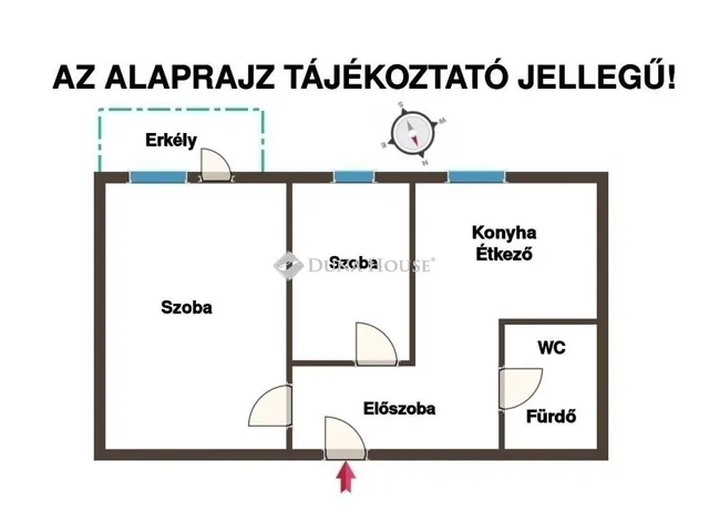 Eladó lakás Budapest XX. kerület 44 nm