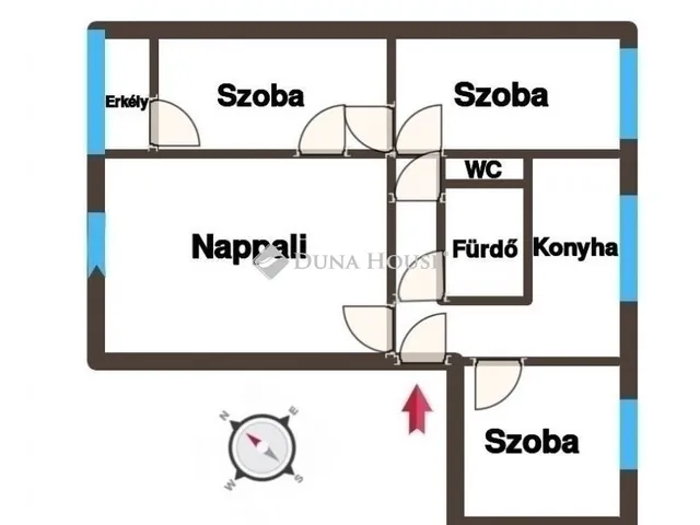 Eladó lakás Budapest XV. kerület 69 nm