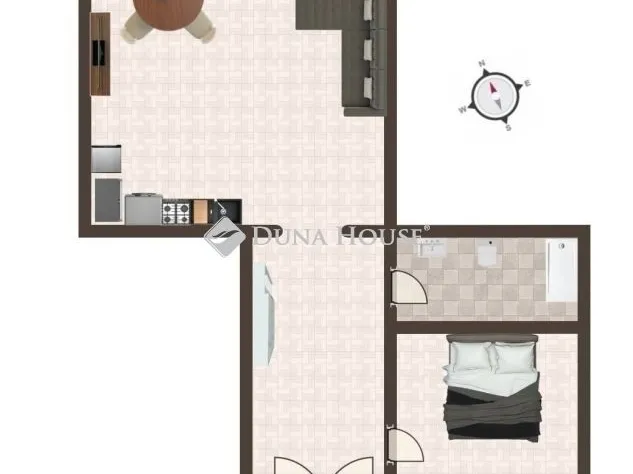 Eladó lakás Budapest VII. kerület 47 nm