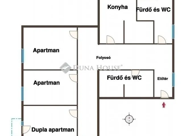 Eladó lakás Budapest VIII. kerület, II. János Pál pápa tér 76 nm