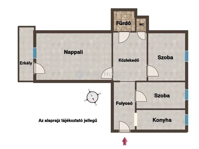 Eladó lakás Budapest XIX. kerület, Kispest lakótelep 53 nm