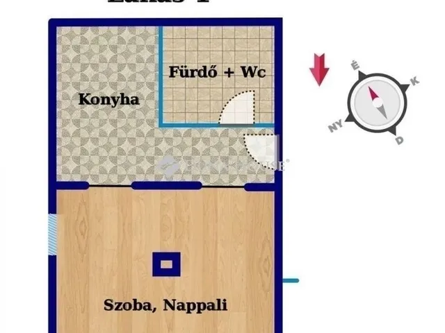 Eladó lakás Budapest XIII. kerület, Angyalföld 40 nm