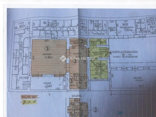Eladó kereskedelmi és ipari ingatlan Budapest IX. kerület 125 nm