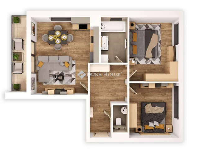 Eladó lakás Budapest VIII. kerület 63 nm