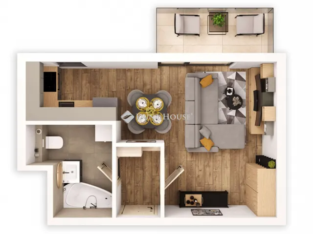 Eladó lakás Budapest VIII. kerület 29 nm