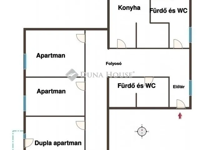 Eladó lakás Budapest VIII. kerület, II. János Pál pápa tér 76 nm