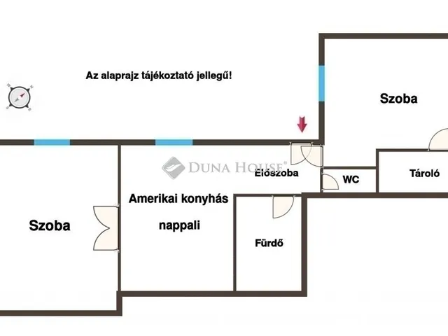 Eladó lakás Budapest VII. kerület 57 nm