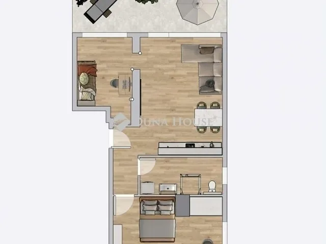 Eladó lakás Budapest XII. kerület, Istenhegy 53 nm