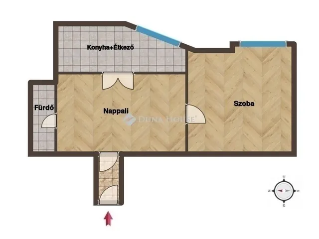 Eladó lakás Budapest XI. kerület, Műegyetem környéke 53 nm
