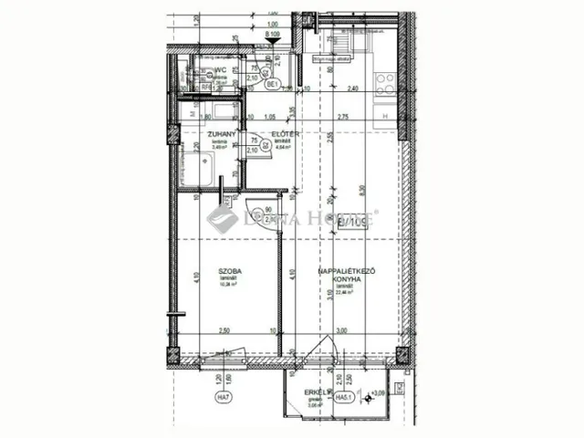Eladó lakás Budapest VIII. kerület 43 nm