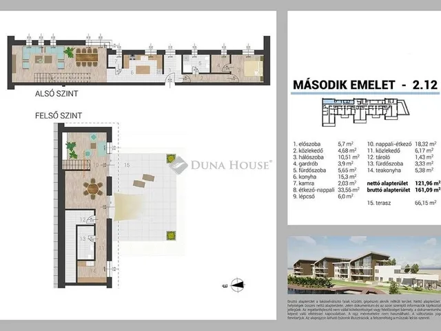 Eladó lakás Ráckeve 158 nm