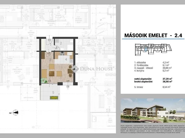 Eladó lakás Ráckeve 41 nm