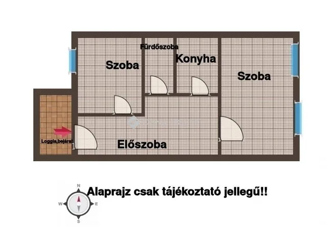 Eladó lakás Budapest VIII. kerület, Józsefváros 41 nm