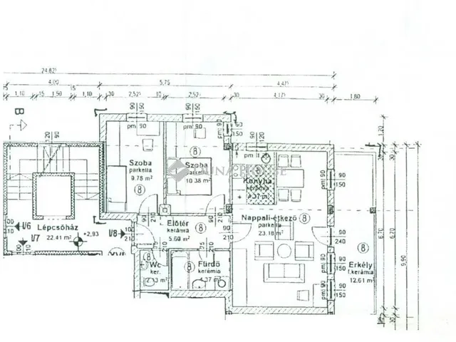 Eladó lakás Budapest XIII. kerület 62 nm