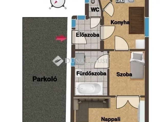 Eladó lakás Budapest XIX. kerület 45 nm