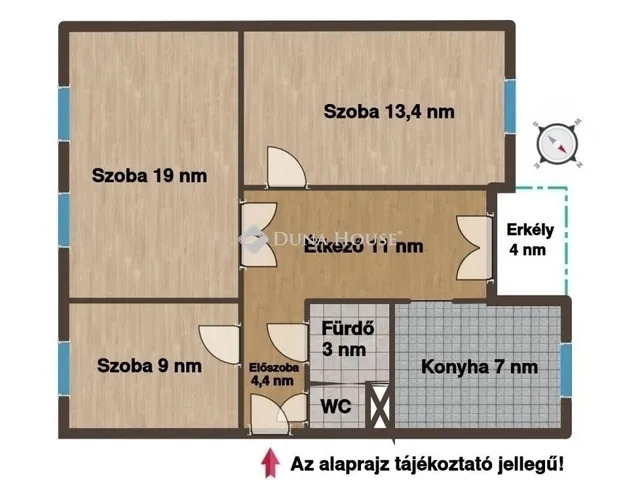 Eladó lakás Budapest XVIII. kerület 69 nm