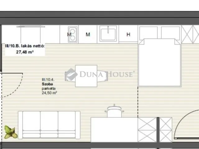 Eladó lakás Budapest XIX. kerület, Kispest 37 nm