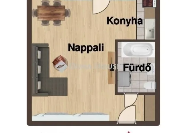 Eladó lakás Budapest XVIII. kerület, Havanna lakótelep 28 nm