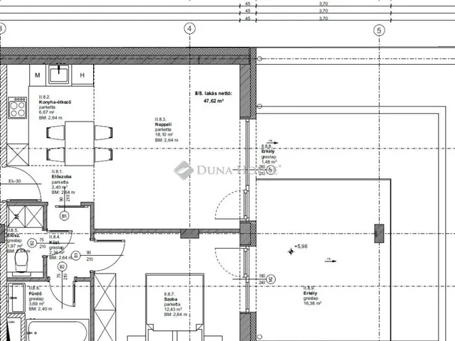 Eladó lakás Budapest XIX. kerület 55 nm