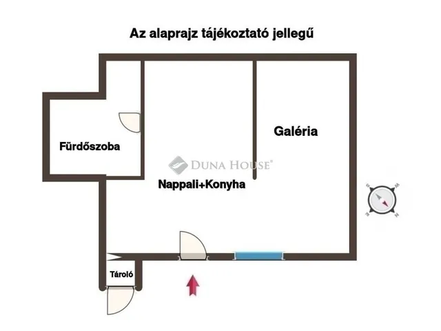 Eladó lakás Budapest VI. kerület, Nagykörúton kívüli terület 25 nm