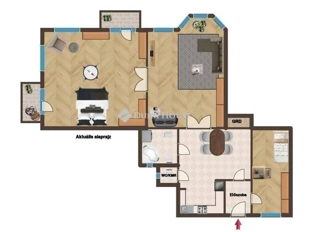 Eladó lakás Budapest VII. kerület, Ligetváros 83 nm