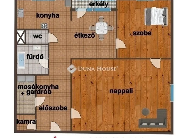 Eladó lakás Budapest XV. kerület, Pestújhely 63 nm