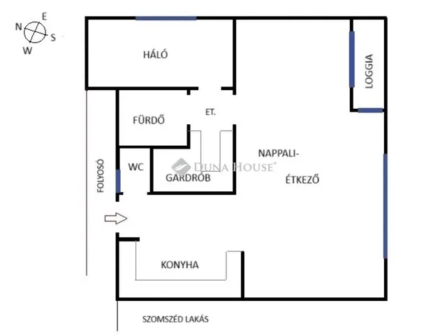 Eladó lakás Budapest XIII. kerület, Újlipótváros 63 nm