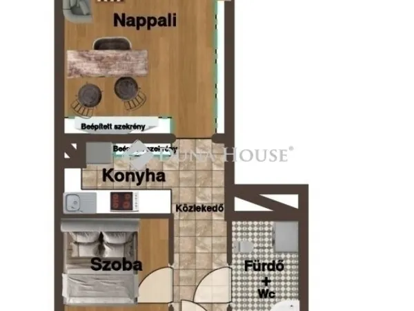 Eladó lakás Budapest XII. kerület, Németvölgy 43 nm