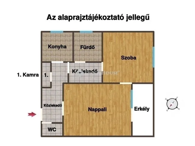 Eladó lakás Budapest XXI. kerület, Királyerdő 52 nm