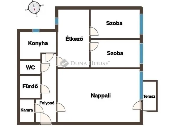 Eladó lakás Budapest XIII. kerület, Vizafogó 58 nm