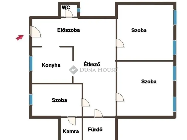 Eladó lakás Budapest VIII. kerület 95 nm