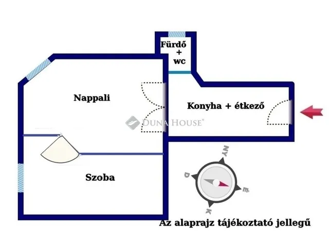 Eladó lakás Budapest VIII. kerület 38 nm