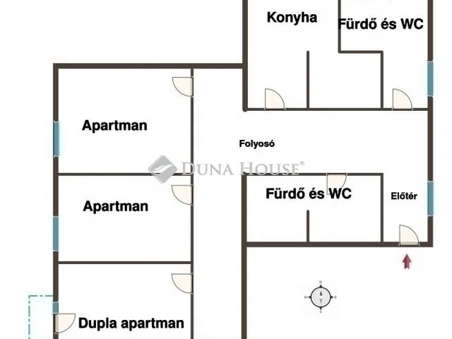 Eladó lakás Budapest VIII. kerület, II. János Pál pápa tér 76 nm