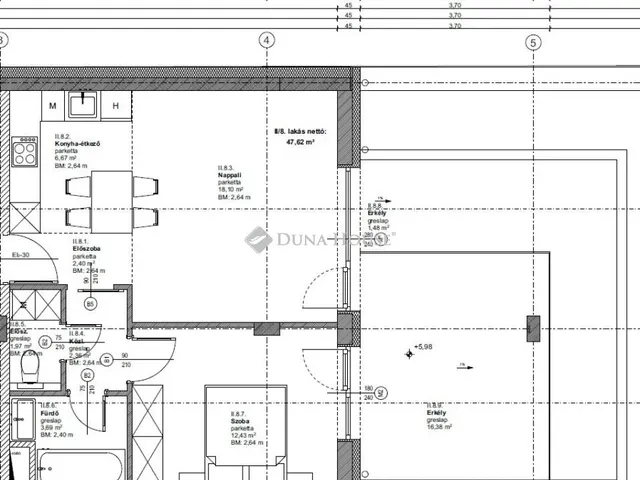 Eladó lakás Budapest XIX. kerület, Kispest 55 nm
