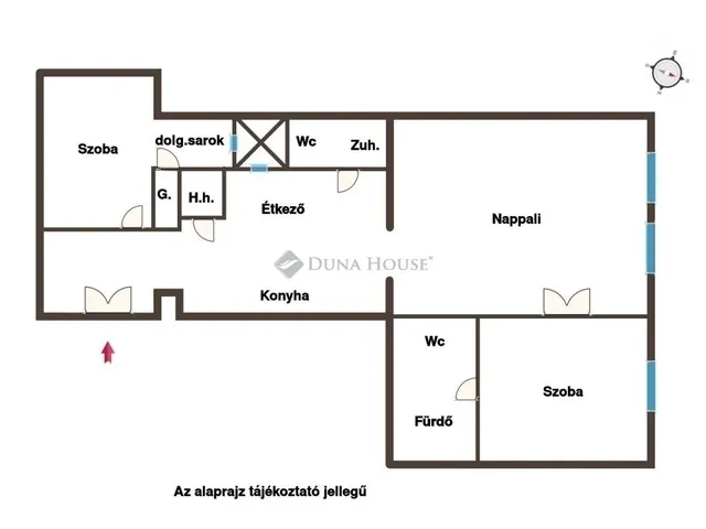 Eladó lakás Budapest VI. kerület 78 nm