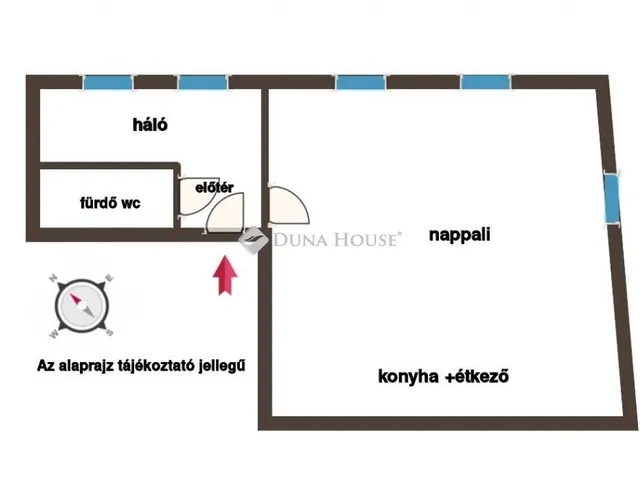 Eladó lakás Budapest VIII. kerület 42 nm