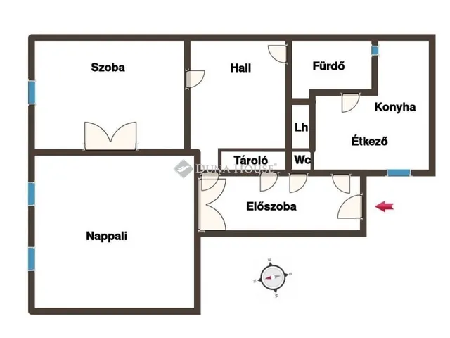 Eladó lakás Budapest VIII. kerület 76 nm