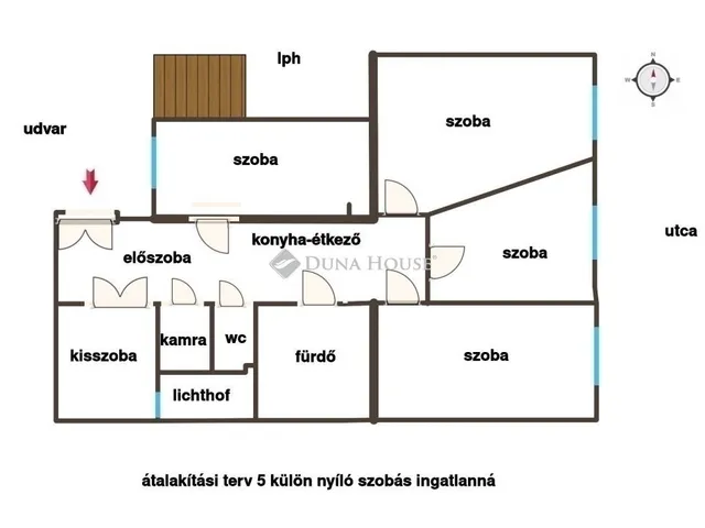 Eladó lakás Budapest VIII. kerület, II. János Pál pápa tér 76 nm
