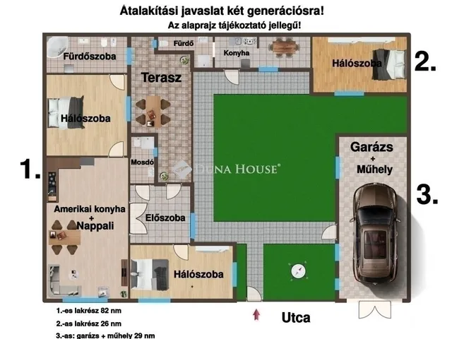 Eladó ház Budapest XX. kerület 140 nm