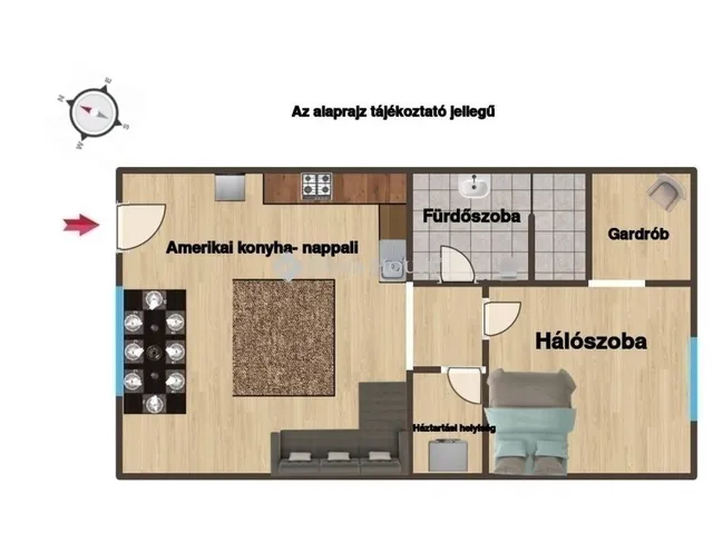 Eladó lakás Budapest XXI. kerület, Csepel Belváros 44 nm