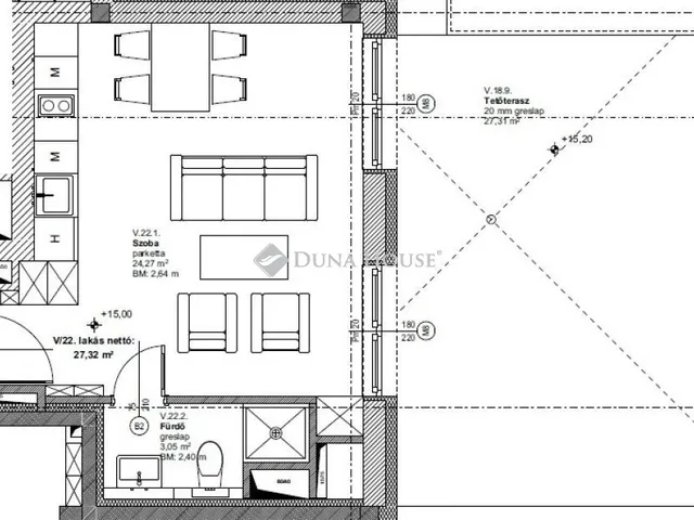 Eladó lakás Budapest XIX. kerület 40 nm