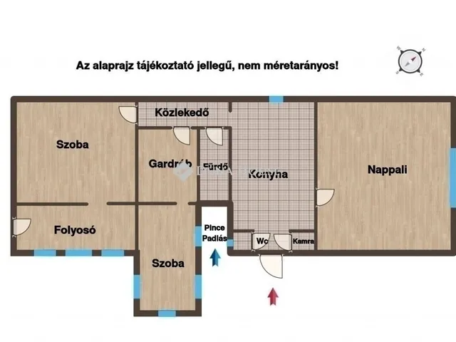 Eladó lakás Budapest IV. kerület 73 nm