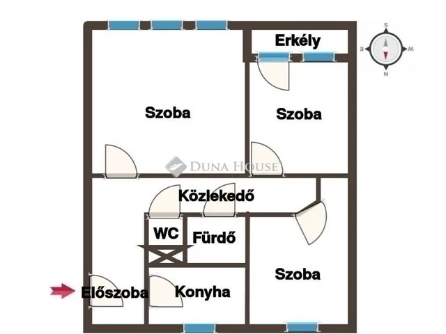 Eladó lakás Budapest X. kerület, Keresztúridűlő 68 nm