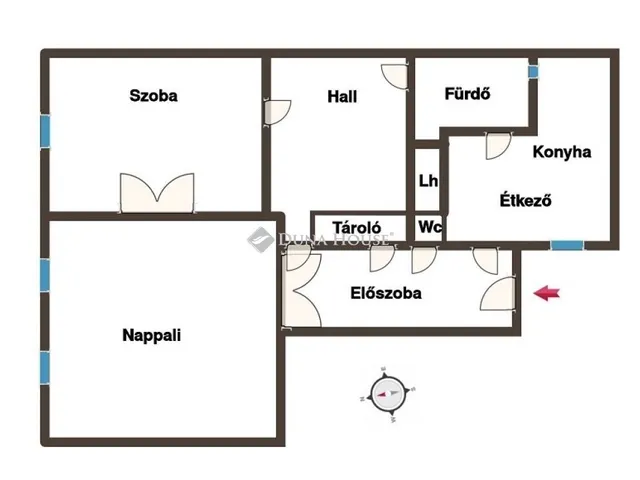 Eladó lakás Budapest VIII. kerület 76 nm