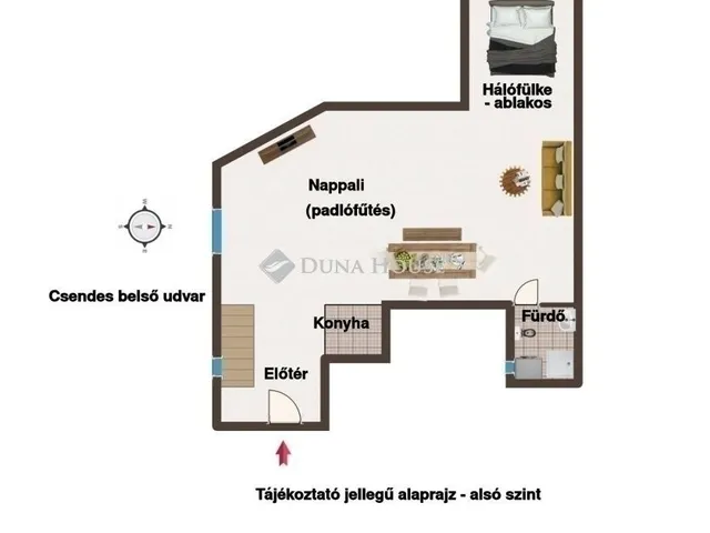 Eladó lakás Budapest VIII. kerület 32 nm