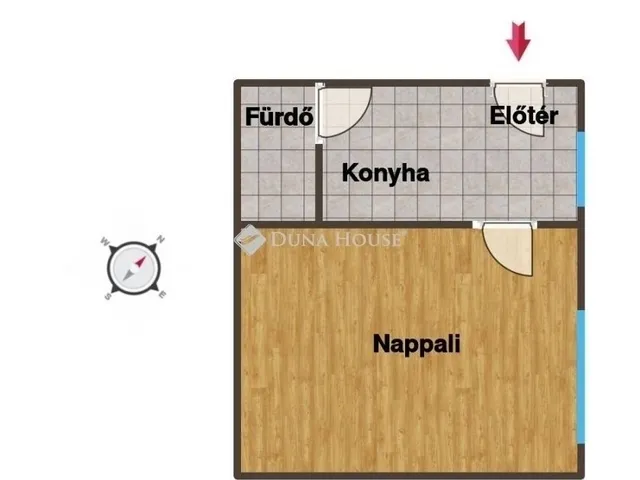 Eladó lakás Budapest VI. kerület, Nagykörúton kívüli terület 28 nm