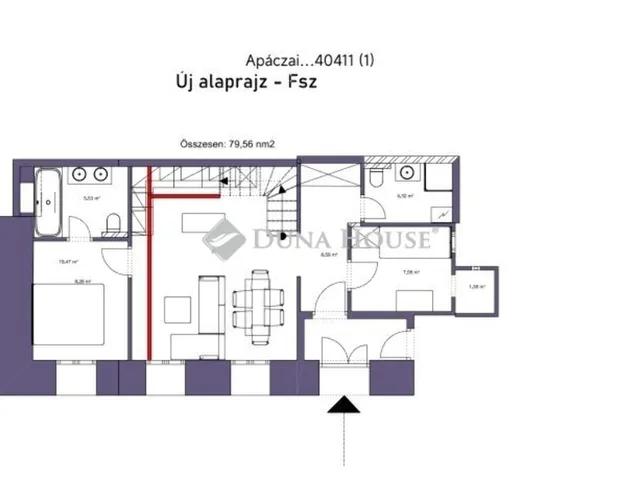 Eladó lakás Budapest V. kerület 59 nm
