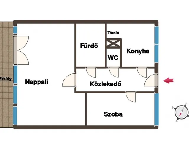 Eladó lakás Budapest XIX. kerület, Kispest 50 nm